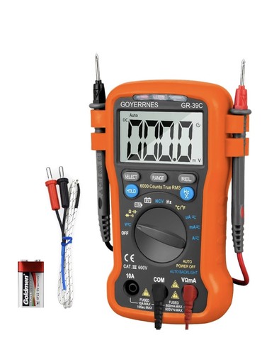 39c digital multimeter trms - gr-39c,
