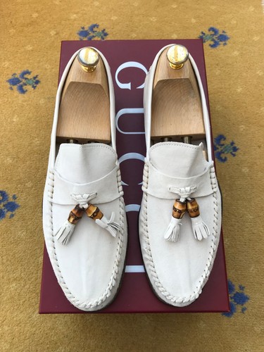 Gucci loafers suede shoes - gucci,