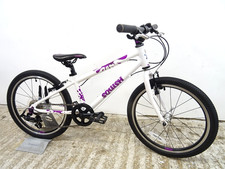 Squish 20" White Purple Premium Hybrid Bike Girls Kids Unisex 10" Sml Light VGC