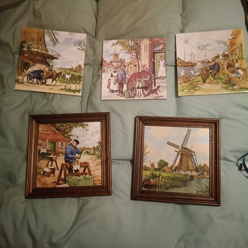 Vintage holland dutch scene - 5,