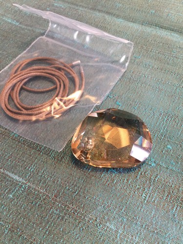 Genuine signed swarovski gold - genuine,