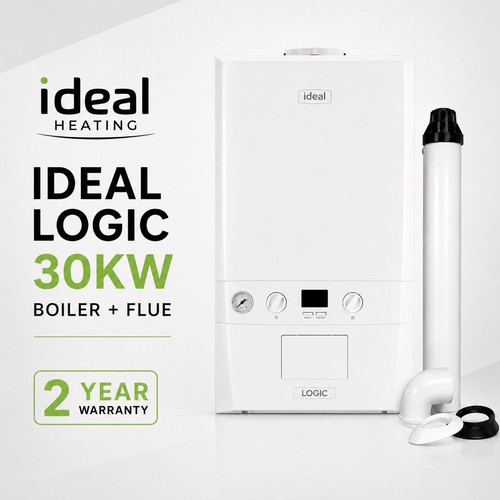 Ideal logic 30kw combi boiler - ideal,