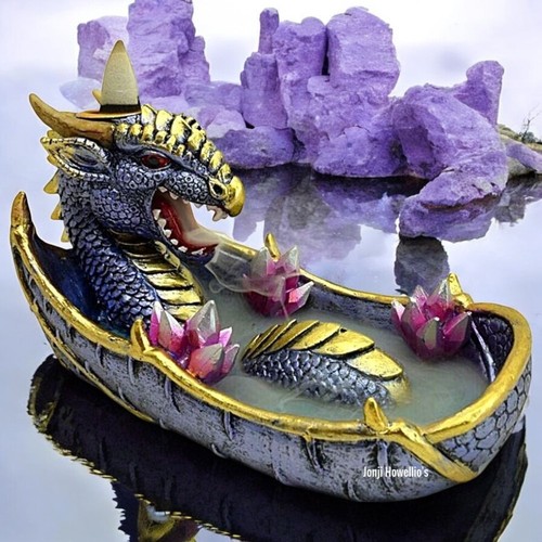 Amethyst crystal dragon - amethyst,