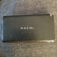 MBE Medal Case EMPTY Toye
