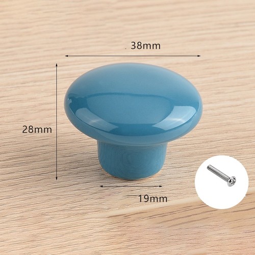 Ceramic door knobs round - ceramic,
