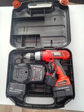 Black and Decker 12 Volt Fire Storm Cordless Combi Drill ( Read The Description)