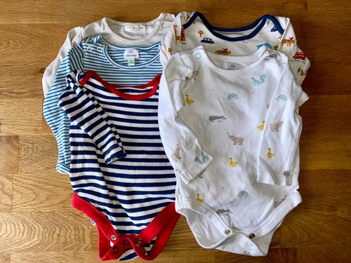 Assorted baby vests - x,