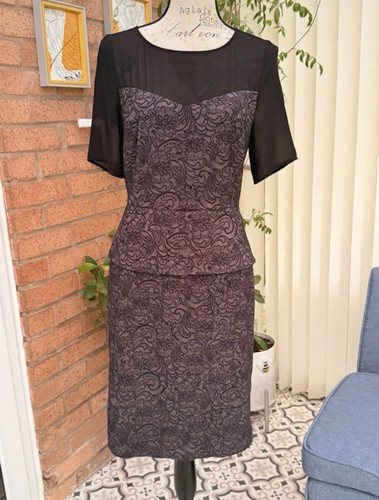 Kaliko black floral - kaliko, lace