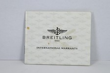 Breitling Old Navitimer International Warranty Booklet A13019 15879 1993