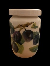 EMMA BRIDGEWATER,  FRUITS, JAM JAR, DAMAGED LID