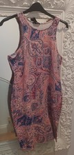Patterned H&M Dress Size XL Ladies Party Wear Summer Wear Women's Clothing 
