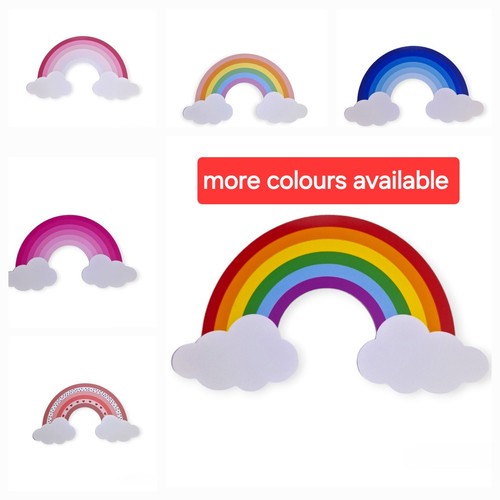 Rainbow cake topper kids - rainbow,