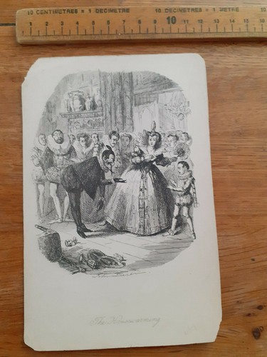 1850 john leech print - leech,