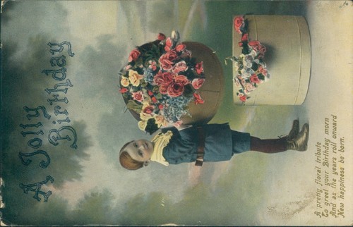 Birthday floral 1914