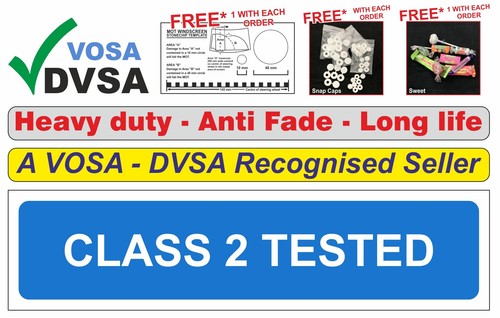Class tested sign - 2, sign,