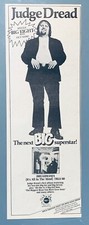 JUDGE DREAD 1973 vintage PRINT