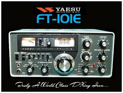 Yaesu 101e transceiver - ft-101e, hf