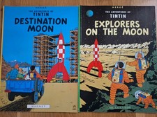 Tintin on the Moon