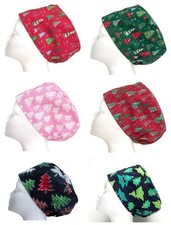 Various Christmas Trees Scrub Cap Doctor Nurse Surgeon ODP  Anaesthesiologist