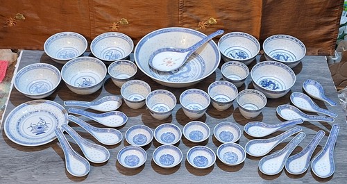 Vintage jingdezhen rice - jingdezhen,