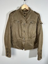 Barbour Woman’s Weather Worked peplum Waterproof Jacket Size 12