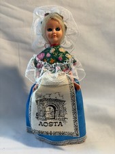 Vintage Costume Doll. Aosta Italy