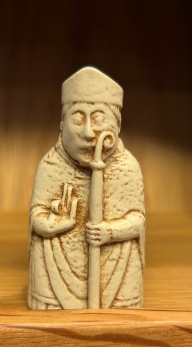 Lewis chessmen bishop - chessmen,