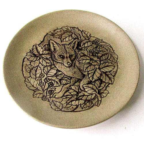 Vintage poole pottery fox in - vintage,