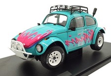 Solido 1/18 Scale Diecast S1809604 - Volkswagen Beetle Buggy Baja - Green/Pink