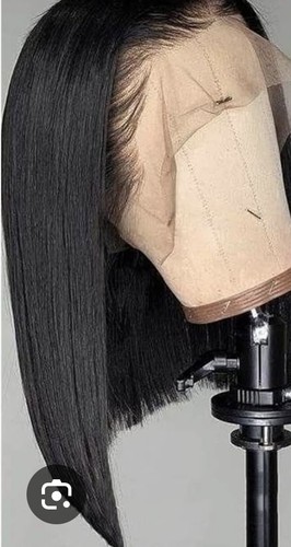 Human hair straight bob - hair,