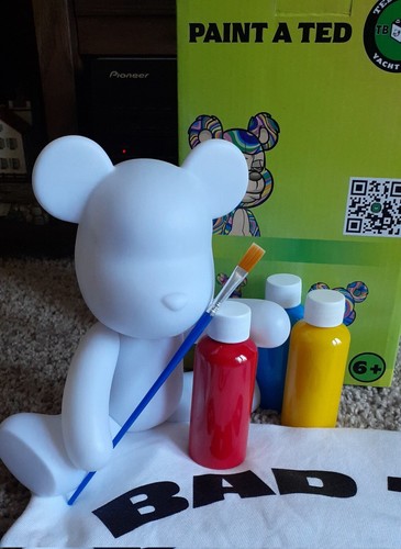 Paint ted sculpture - a,