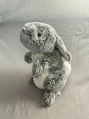Super cute grey white bunny