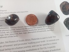 Pietersite Crystal Tumbler Stone ×2 For Sale Very Beautiful Pick Which One.