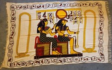 Beach Sarong xLarge / Wall Hanging / Cover - Pharaoh - Egyptian Design