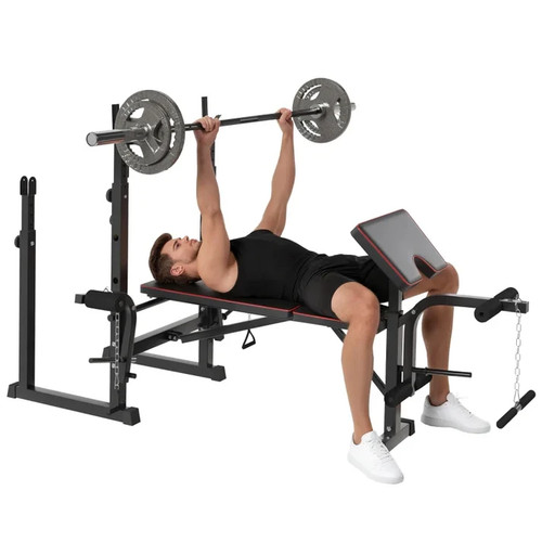 Sportnow weight bench with two - weight,