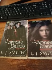 Two Vampire Diaries Paperbacks L J Smith  In Acceptable Condition