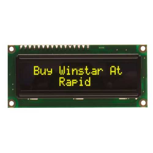 Winstar 16x2 oled display - winstar,
