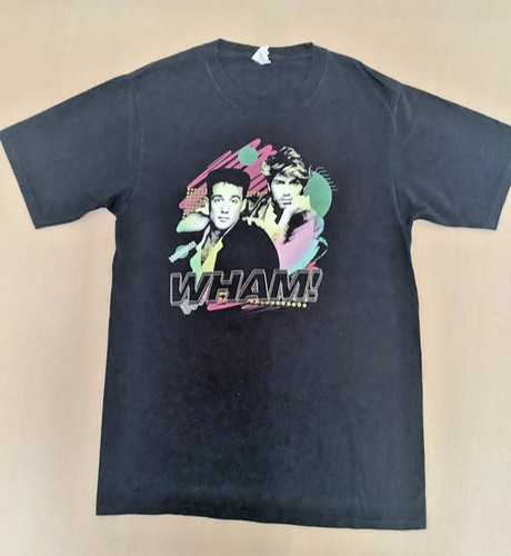 Wham retro 80s graphic band - wham!,