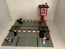 Lego 9V Train Set Number 4539 Manual Level Crossing 100% Complete