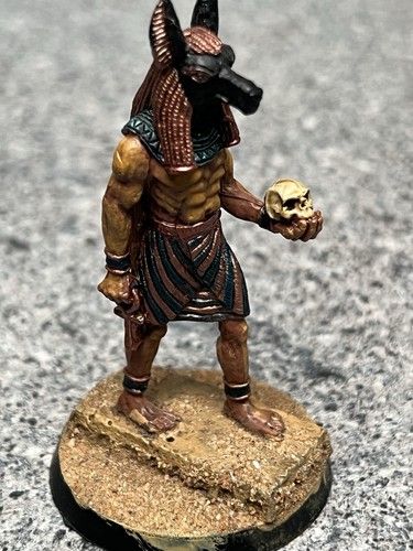 Anubis egyptian miniature hand - egyptian,