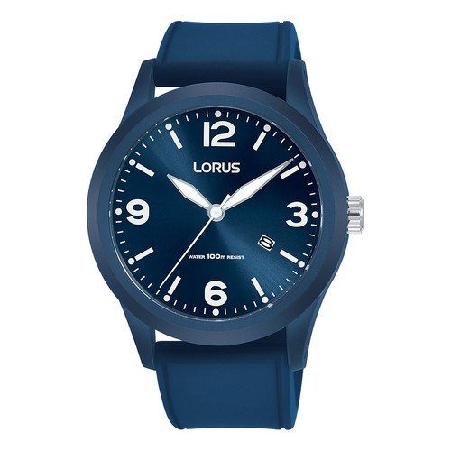Lorus gents silicone strap - silicone,