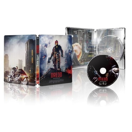 Judge dredd steelbook blu - dredd, blu-ray