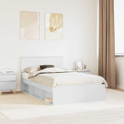 Bed frame white - frame, king