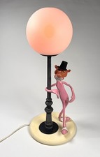 Vintage 1970s  Linea Zero   Pink Panther lamp in great condition   Pink(!)  bulb