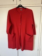 Cos Bright Red Coatagin Size Large- 46” Chest