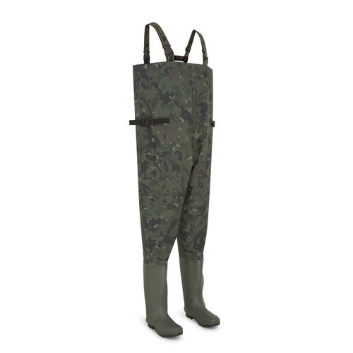 Trakker camo chest waders - camo,