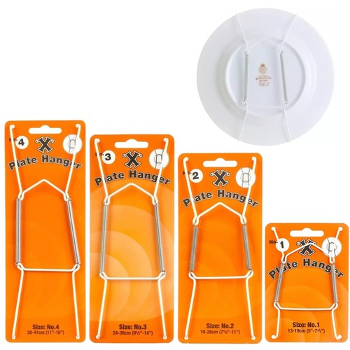 Wire plate hangers - plate,