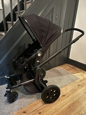 Joolz Day Pram with newborn bassinet, toddler seat and accessories