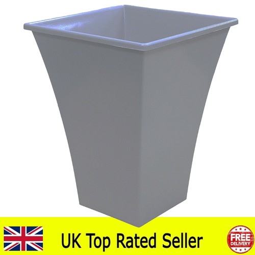 Silver 23cm metallica square - 23cm,