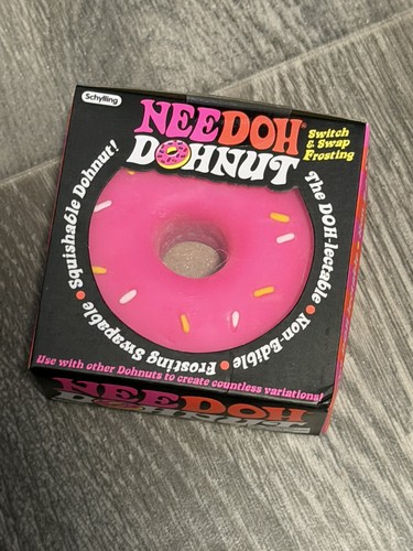 Needoh donut squishy fidget - donut,